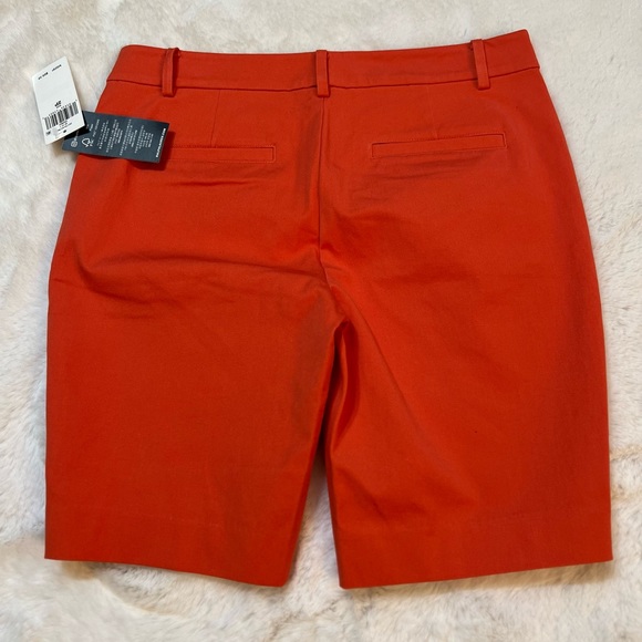 Ralph Lauren Women's Shorts Bi-stretch Twill Cotton Blend Orange US Size 2P NEW - Picture 5 of 13